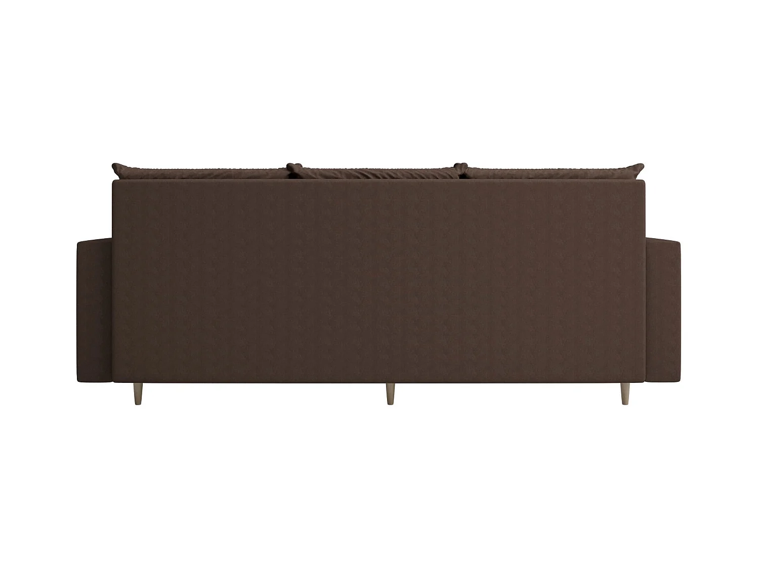 BEDANTE CANAPÉ SKANDI avec fonction lit COSMIC 800 Marron avec espace de rangement, coffre de lit, canapé de salon, sofa, canapé-lit, canapé avec coffre