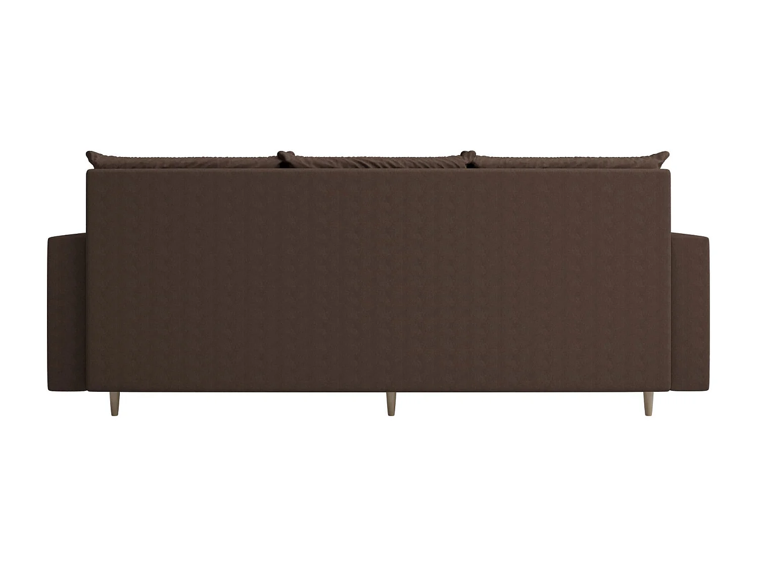 BEDANTE CANAPÉ SKANDI avec fonction lit COSMIC 800 Marron avec espace de rangement, coffre de lit, canapé de salon, sofa, canapé-lit, canapé avec coffre