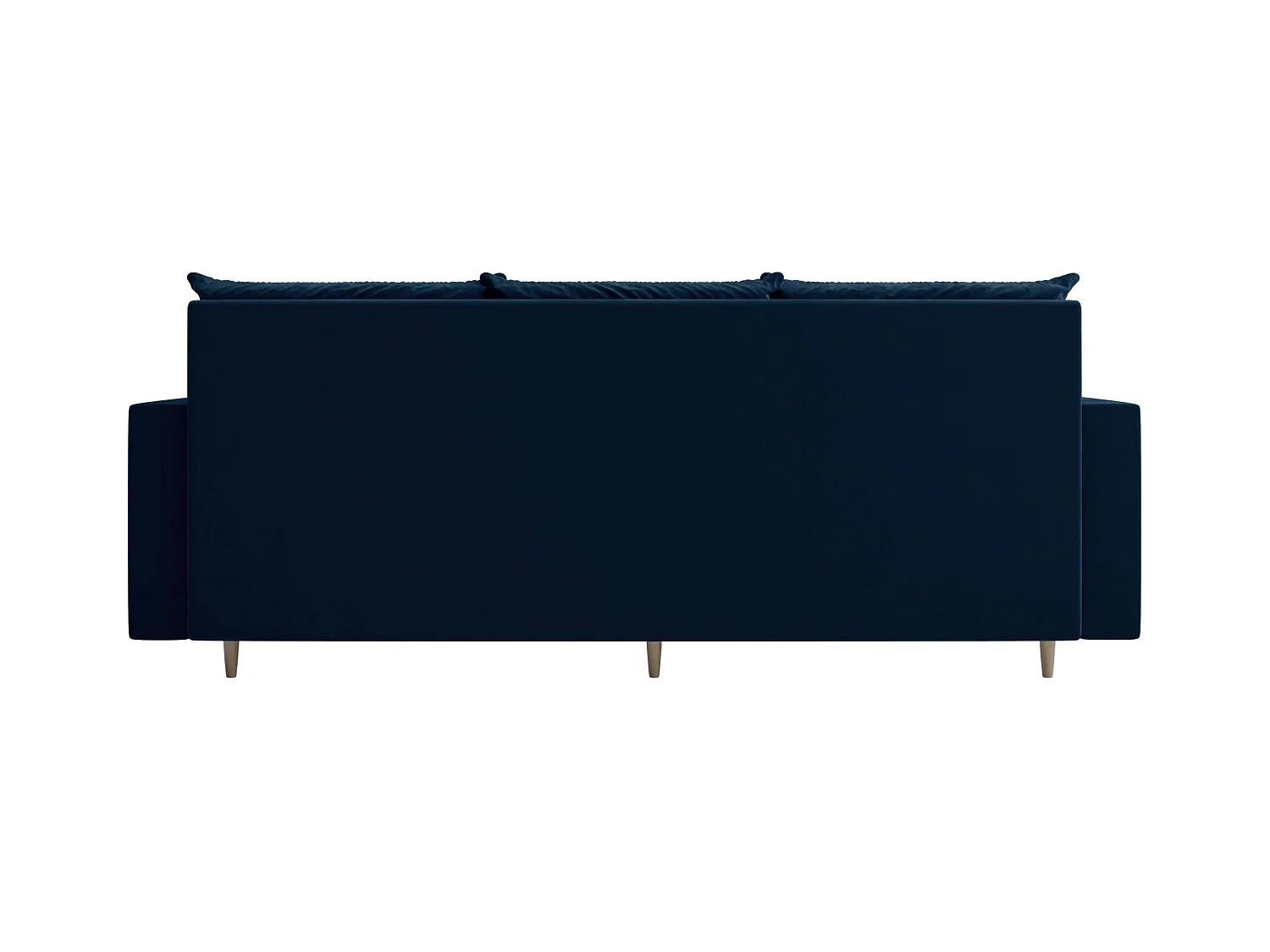 BEDANTE CANAPÉ SKANDI avec fonction lit ITAKA 11 Bleu foncé avec espace de rangement, coffre de lit, canapé de salon, sofa, canapé-lit, canapé avec coffre