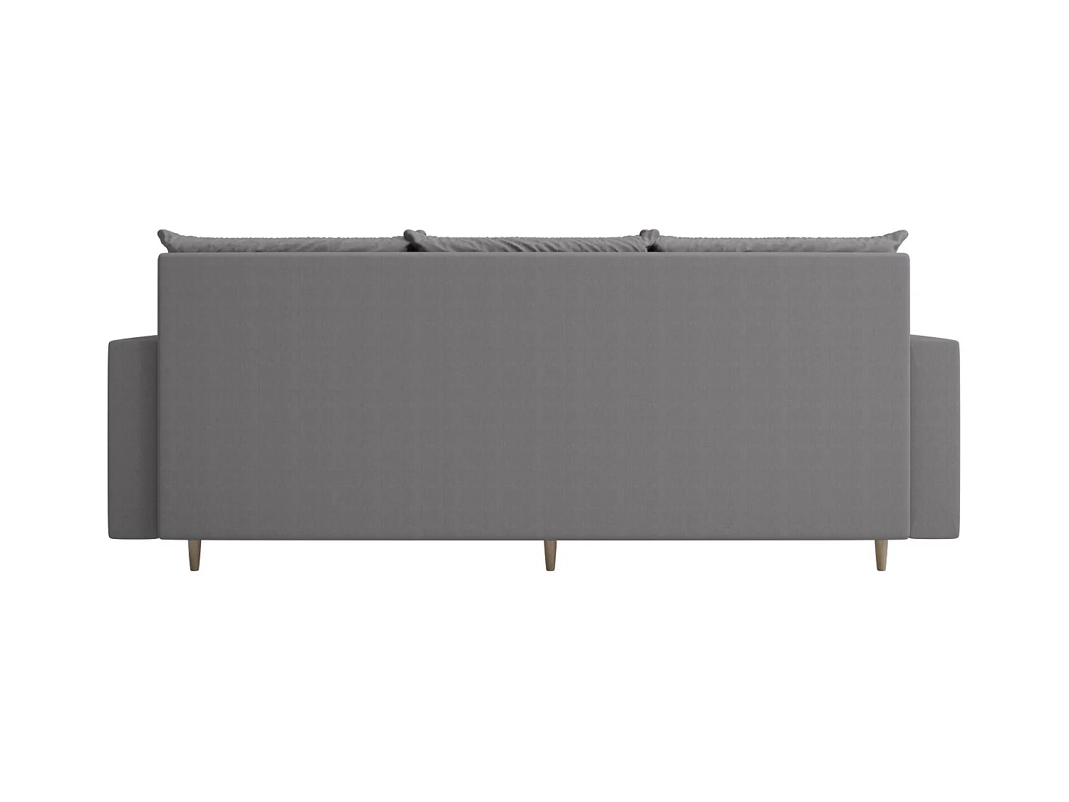 BEDANTE CANAPÉ SKANDI avec fonction lit COSMIC 160 Gris avec espace de rangement, coffre de lit, canapé de salon, sofa, canapé-lit, canapé avec coffre