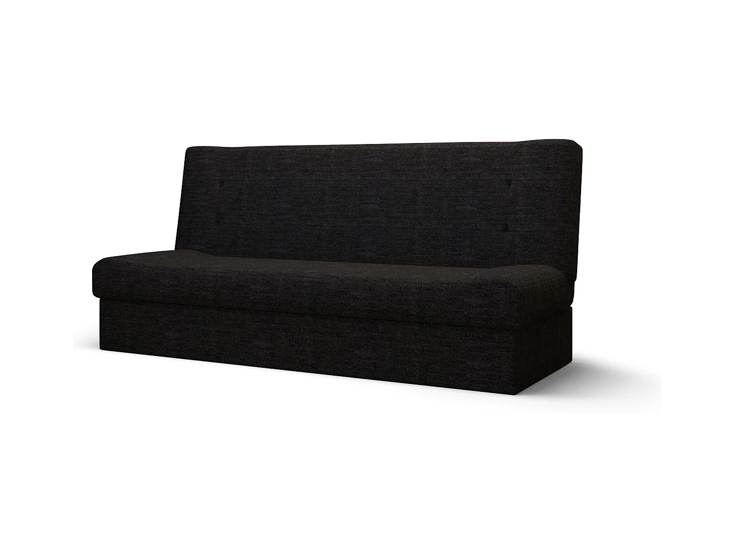 BEDANTE SOFA LAWA avec fonction lit KORNET 10 Noir canapé avec espace de rangement canapé de salon canapé convertible canapé avec coffre canapé avec fonction lit