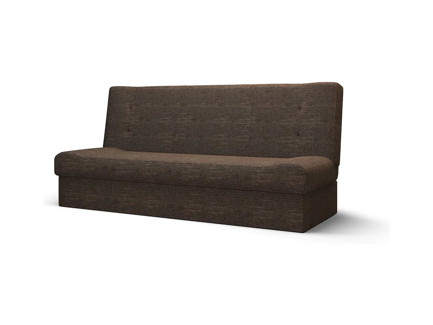 BEDANTE SOFA LAWA avec fonction lit KORNET 04 Marron canapé avec espace de rangement canapé de salon canapé convertible canapé avec coffre canapé avec fonction lit