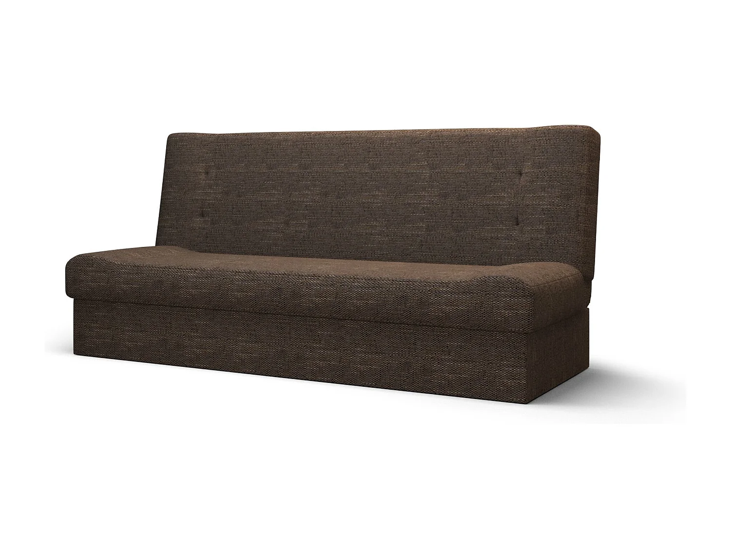 BEDANTE SOFA LAWA avec fonction lit KORNET 04 Marron canapé avec espace de rangement canapé de salon canapé convertible canapé avec coffre canapé avec fonction lit