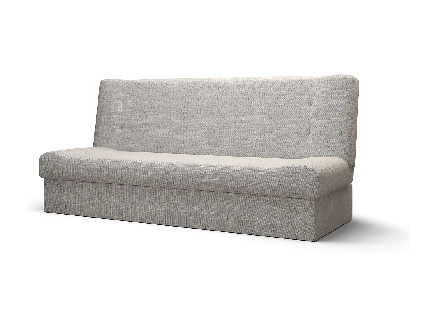 BEDANTE SOFA LAWA avec fonction lit KORNET 18 Gris clair canapé avec espace de rangement