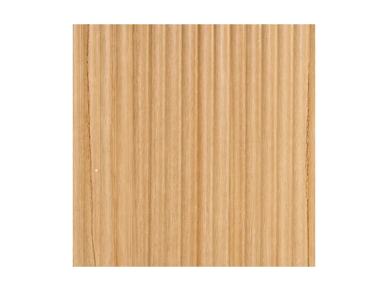 Table à manger ovale 180 cm blanc céramique style marbre et pied rainuré bois VINTAGE