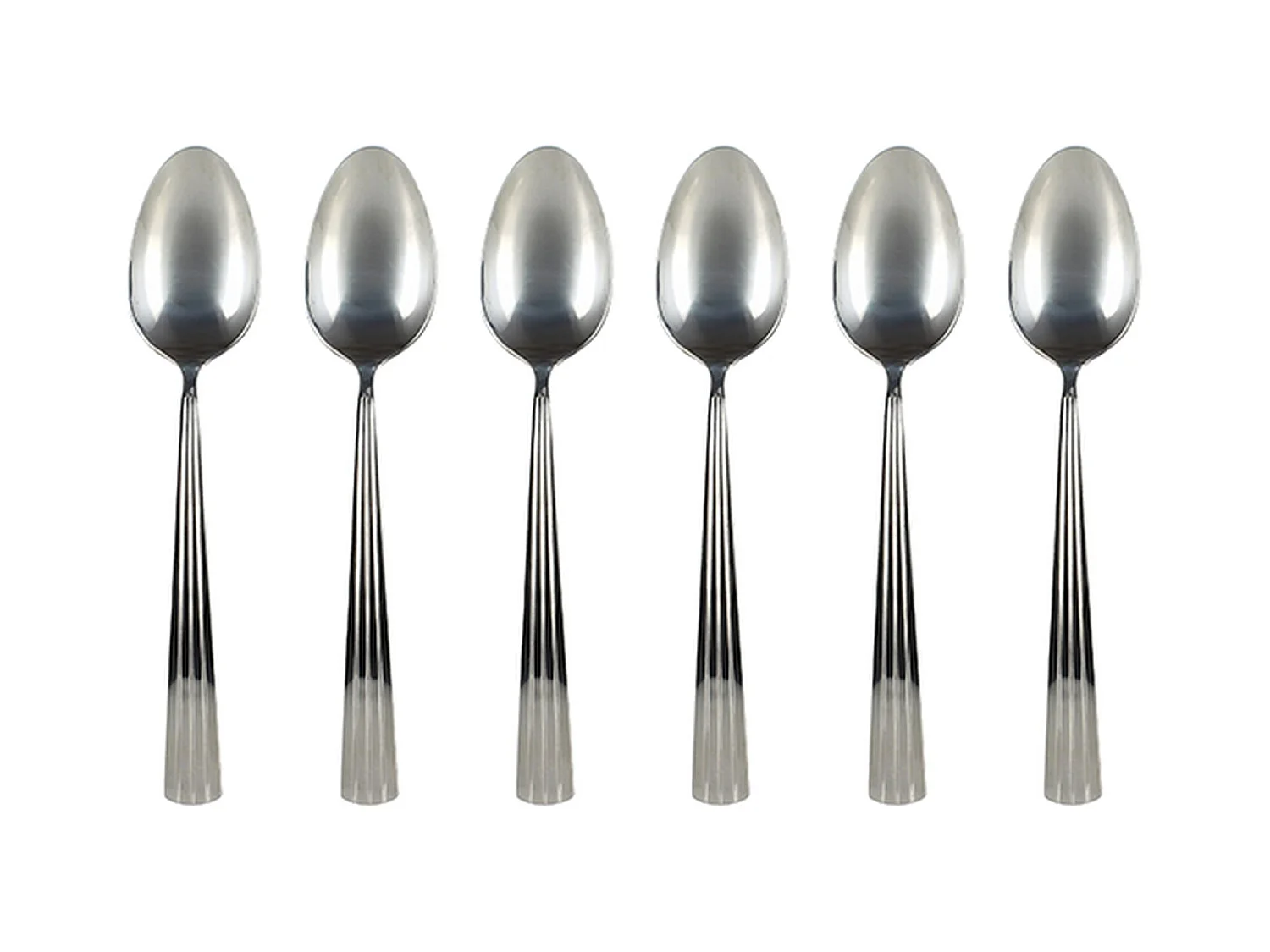 Novastyl - Lot 6 Cuilleres De Table Louise 20cm En Acier Inoxydable