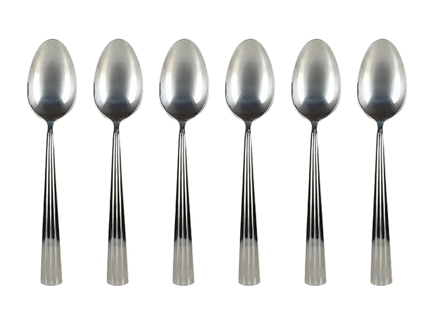 Novastyl - Lot 6 Cuilleres De Table Louise 20cm En Acier Inoxydable