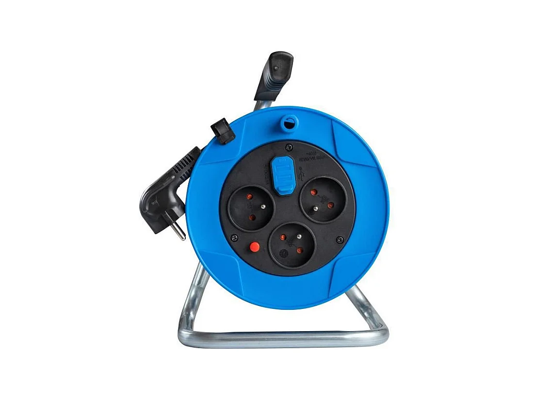Zwijacz kabla STANDARD BABY S 10m - 3 gniazdka + USB Ładowalny - Użycie Wewnętrzne