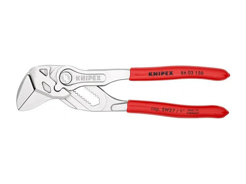 Pince-clé 150mm KNIPEX 86 03 150 capacité 27mm