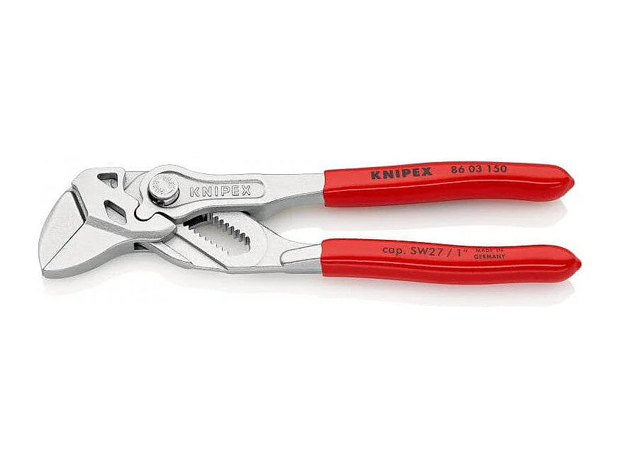 Pince-clé 150mm KNIPEX 86 03 150 capacité 27mm