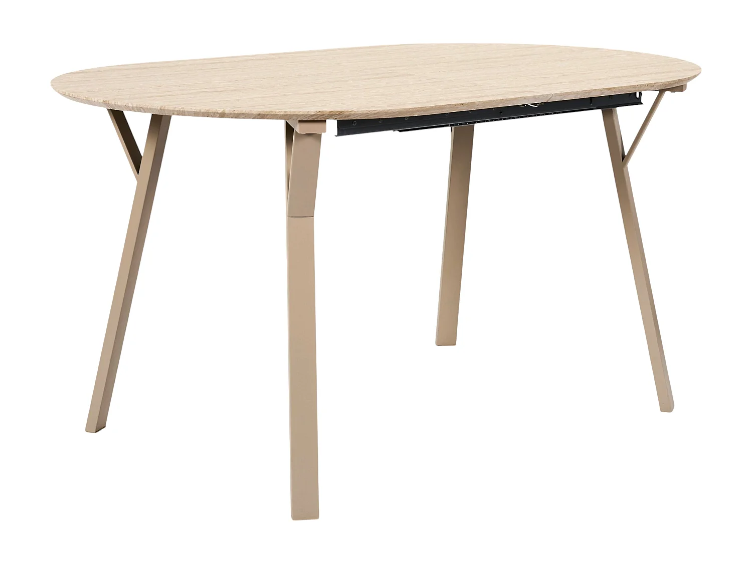 Table Extensible 6 A 8 Pers Terra Nova Blanc, Beige