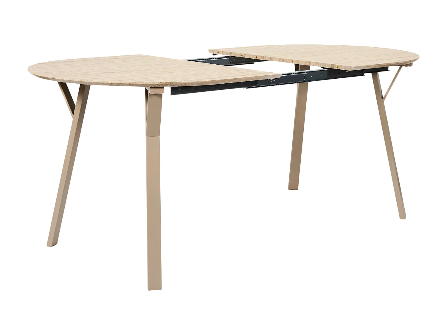 Table Extensible 6 A 8 Pers Terra Nova Blanc, Beige