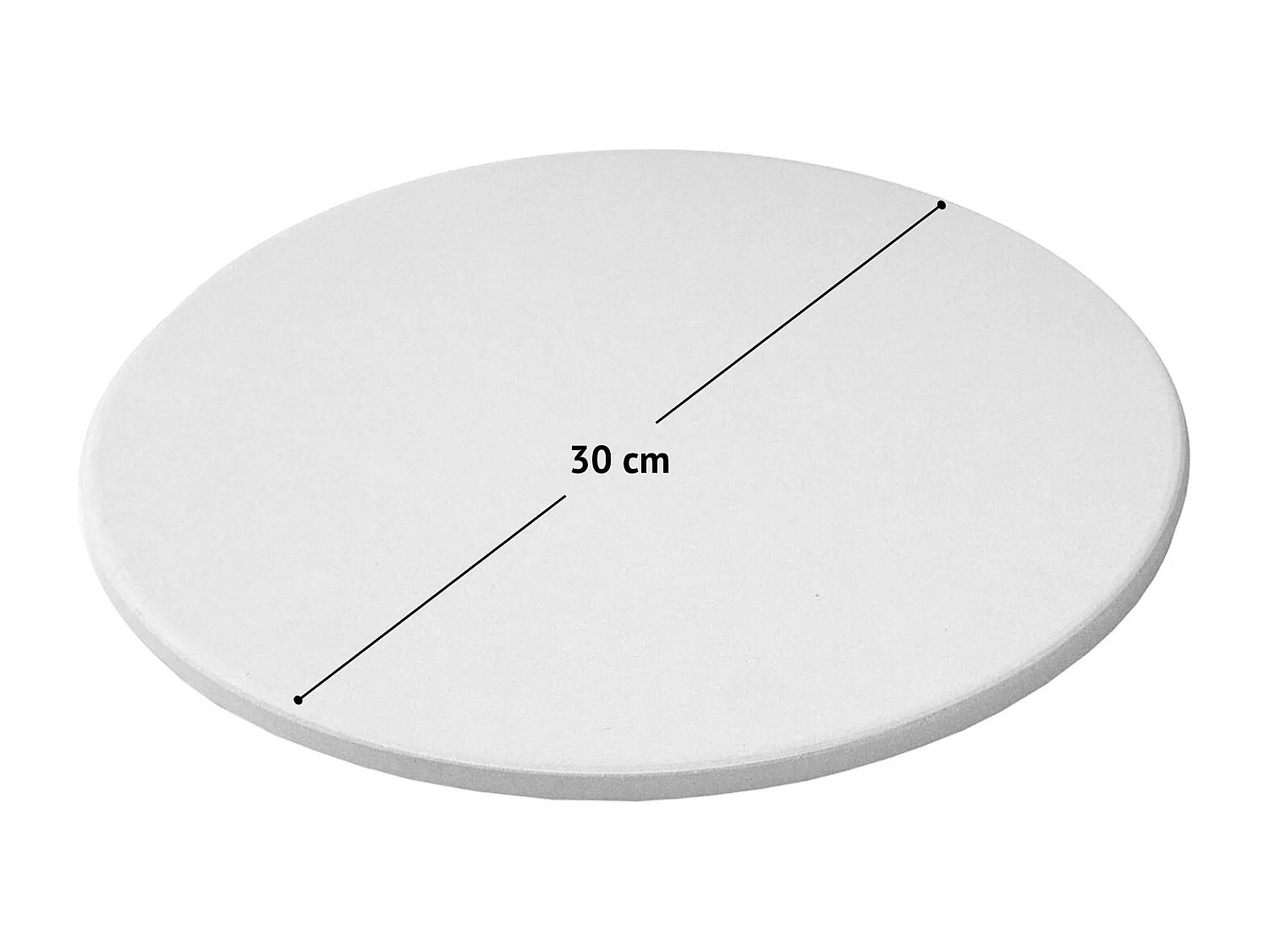 Pierre à pizza grill pierre four pierre de cuisson cordiérite pain pierre de cuisson 30 cm ronde