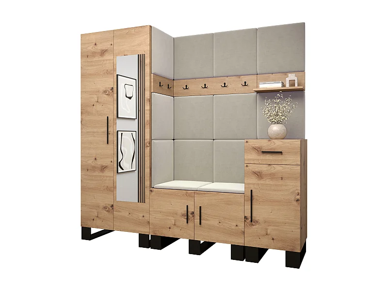 Set guardaroba Artin 13 196/200/46 (Rovere/Manila 02)