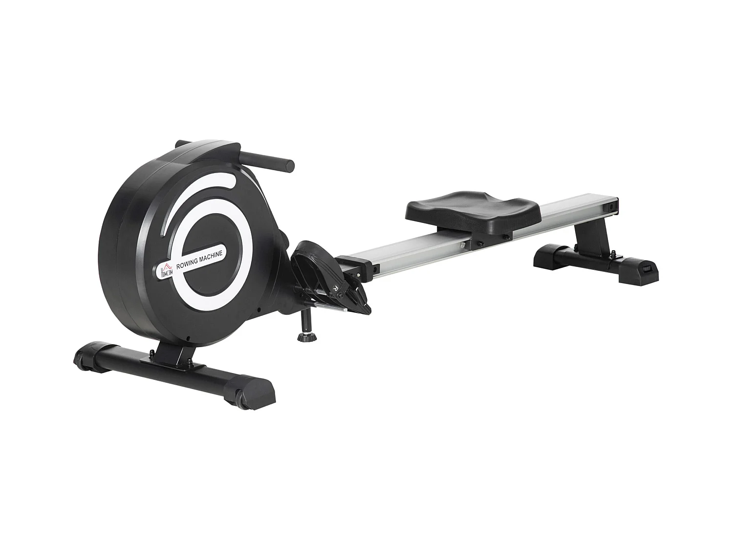 Vogatore pieghevole magnetico 8 livelli resistenza e monitor 185x58x57cm