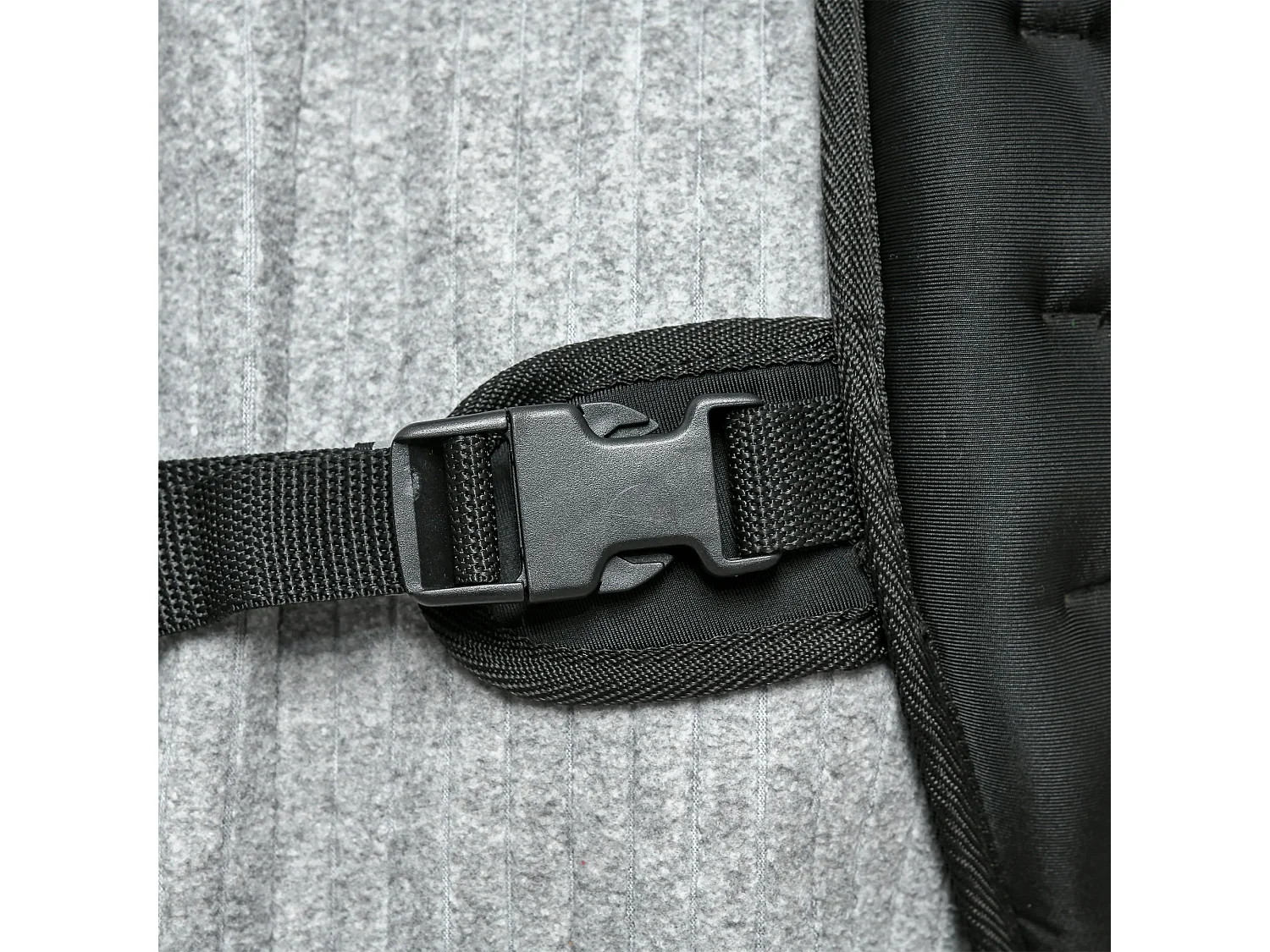 Giubbotto zavorrato 8kg traspirante con tasca portaoggetti nero