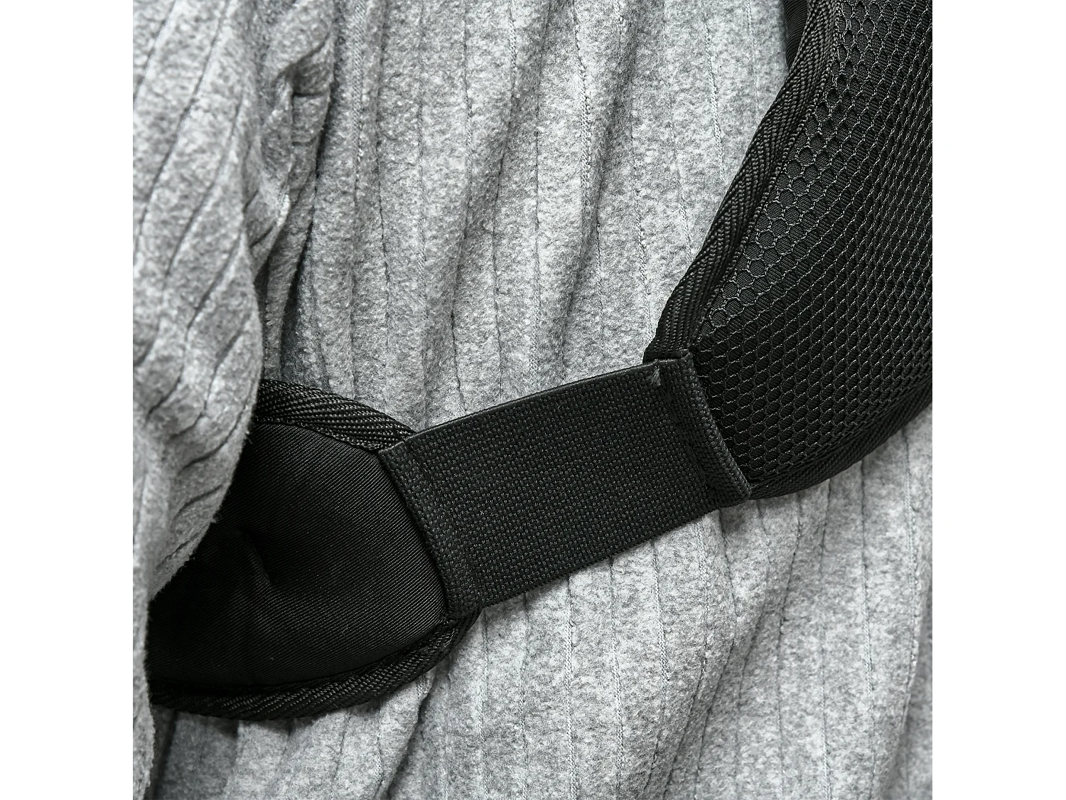 Giubbotto zavorrato 8kg traspirante con tasca portaoggetti nero