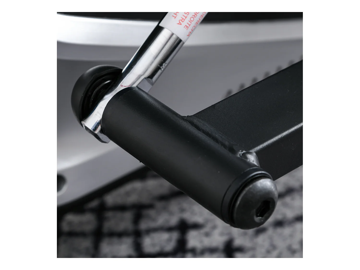 Cyclette ellittica magnetica schermo lcd e 8 livelli di resistenza