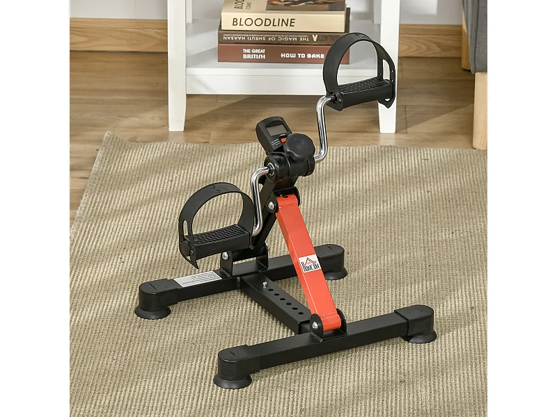 Mini cyclette da riabilitazione altezza resistenza regolabile display lcd