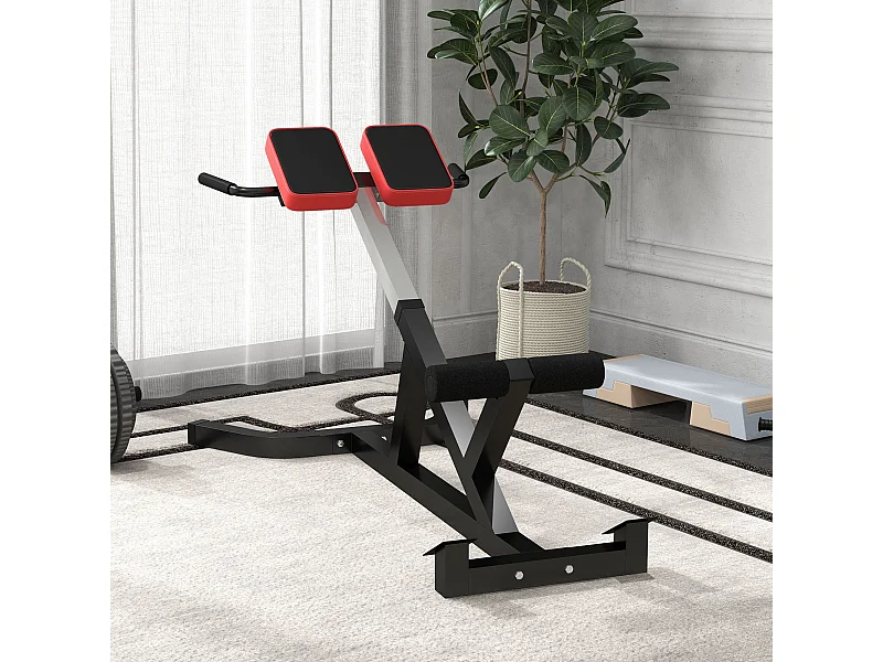 Sedia romana ad altezza regolabile in acciaio e pu nera