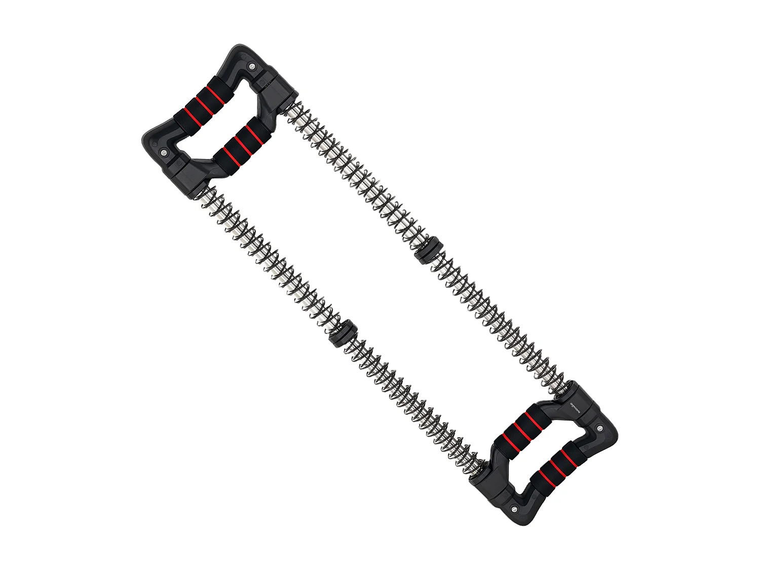 Power twister a 4 molle con resistenza da 10-50 kg in acciaio inox nero