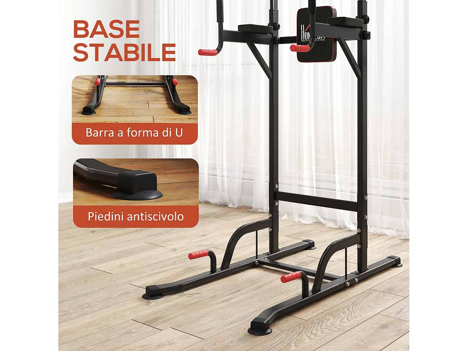 Stazione fitness multifunzione macchinario palestra 189-239cm