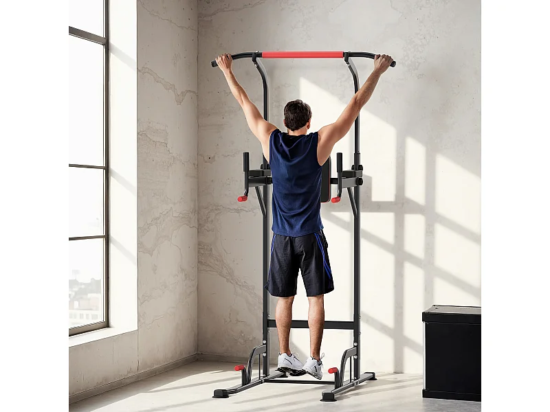 Stazione fitness multifunzione macchinario palestra 189-239cm