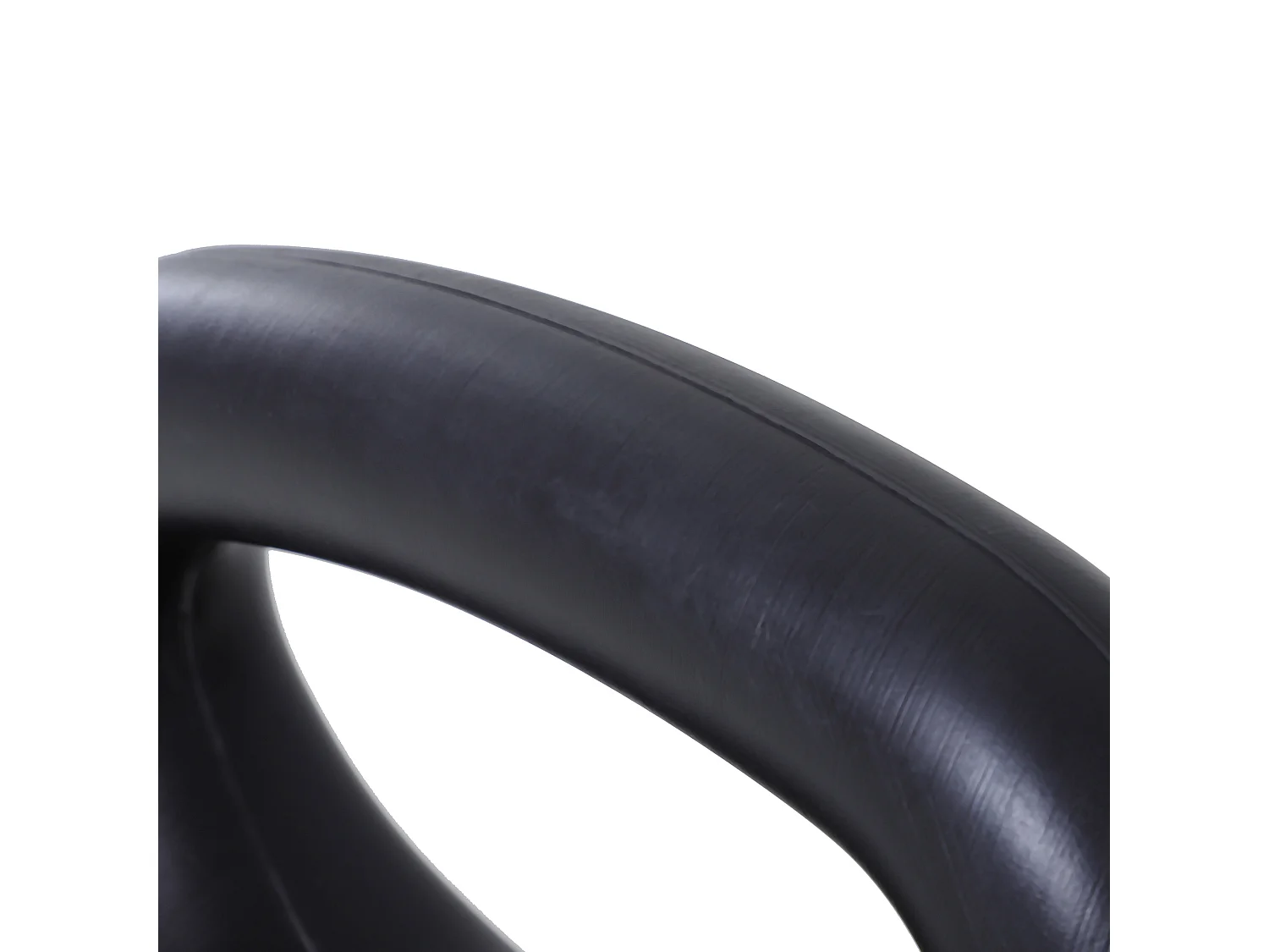 Kettlebell per sport e fitness in plastica con sabbia e maniglia nero