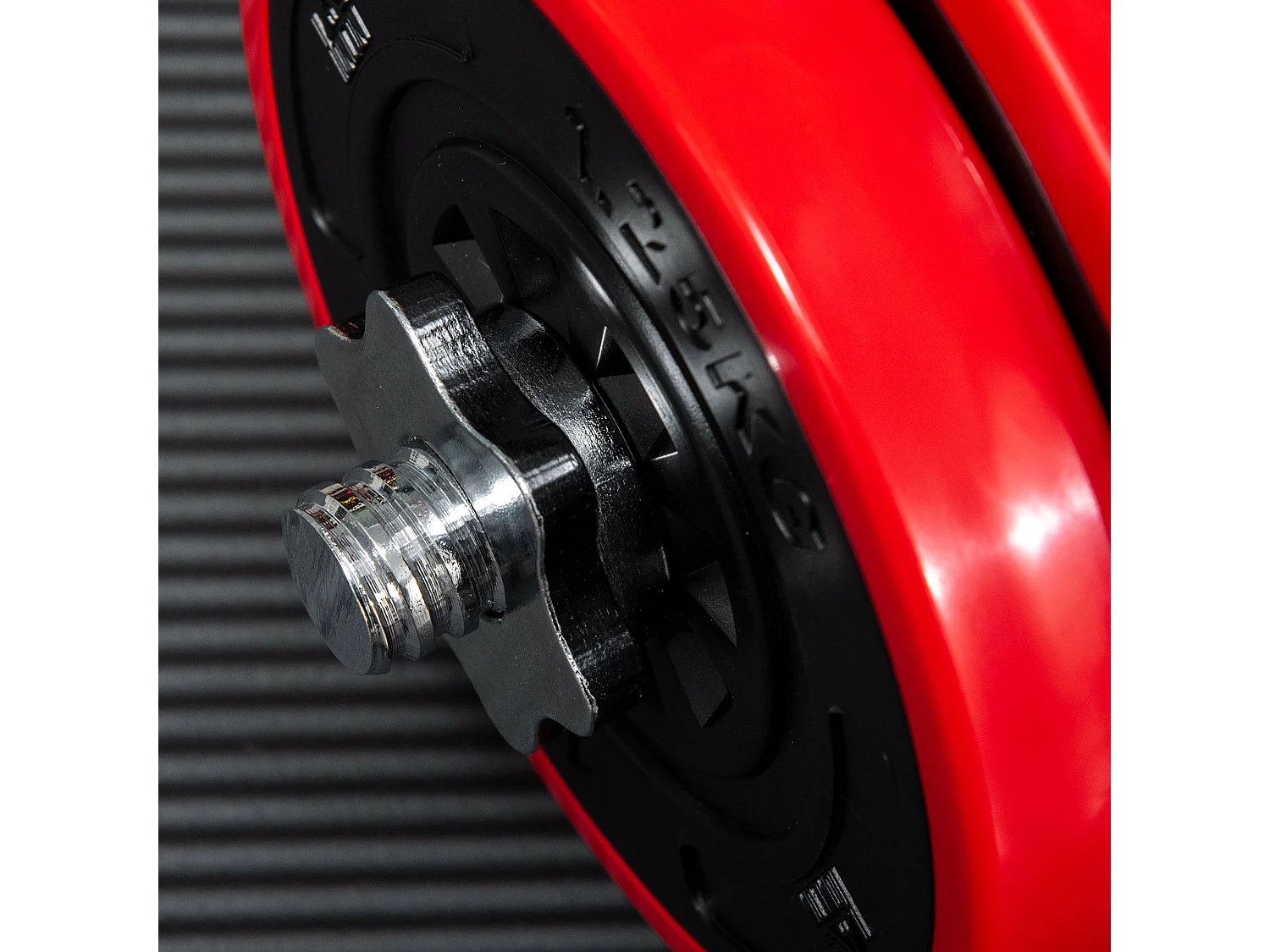 Set manubri palestra 40kg totale in metallo sabbia di ferro e gomma