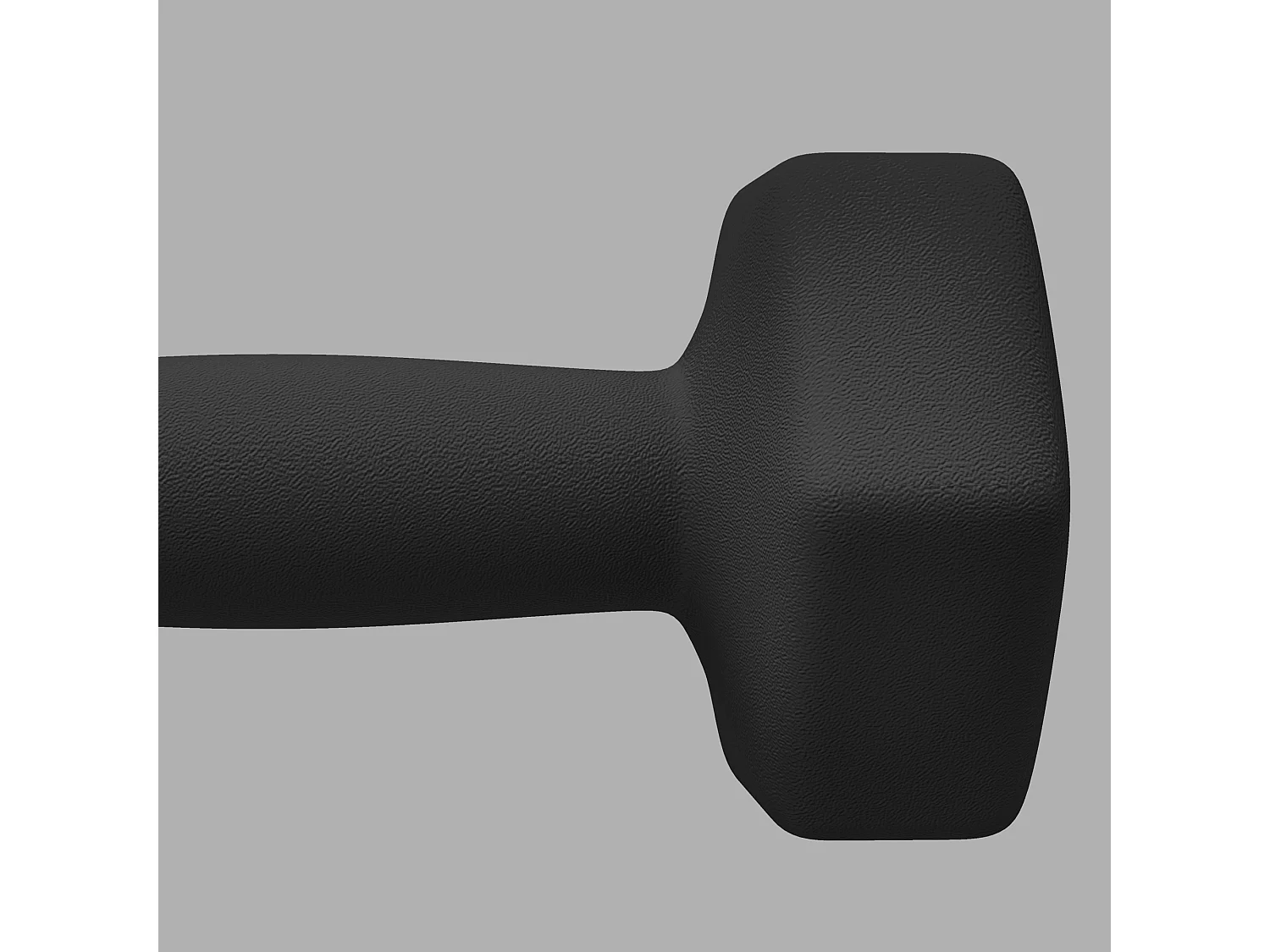 Set 2 manubri esagonali da 2x5 kg in metallo e plastica 20x9x9 cm nero