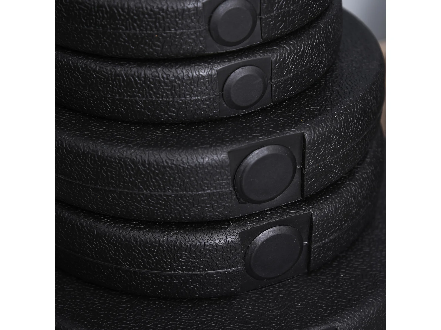 Set manubri palestra 40kg con 2 manubri in acciaio e 12 pesi