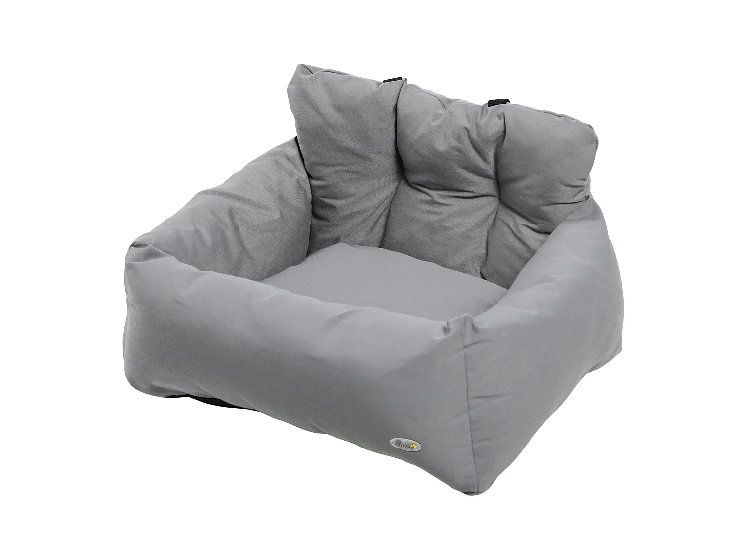 Seggiolino auto per cani piccoli sfoderabile con cinghie di sicurezza