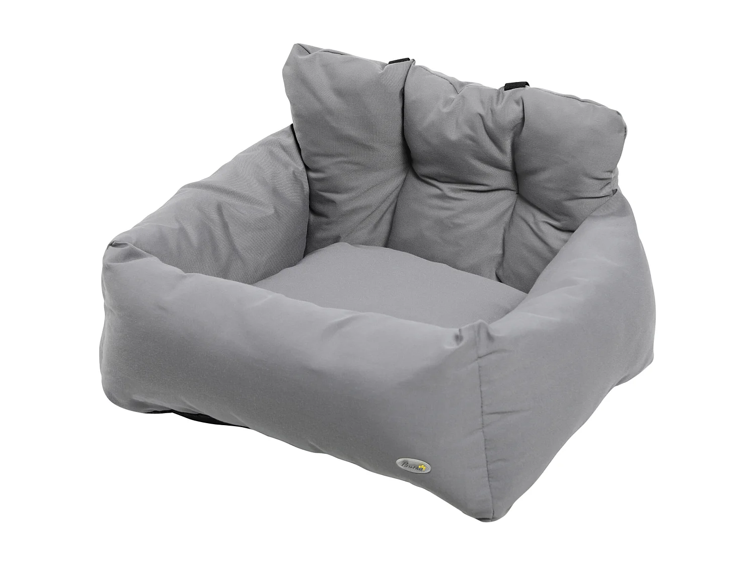 Seggiolino auto per cani piccoli sfoderabile con cinghie di sicurezza