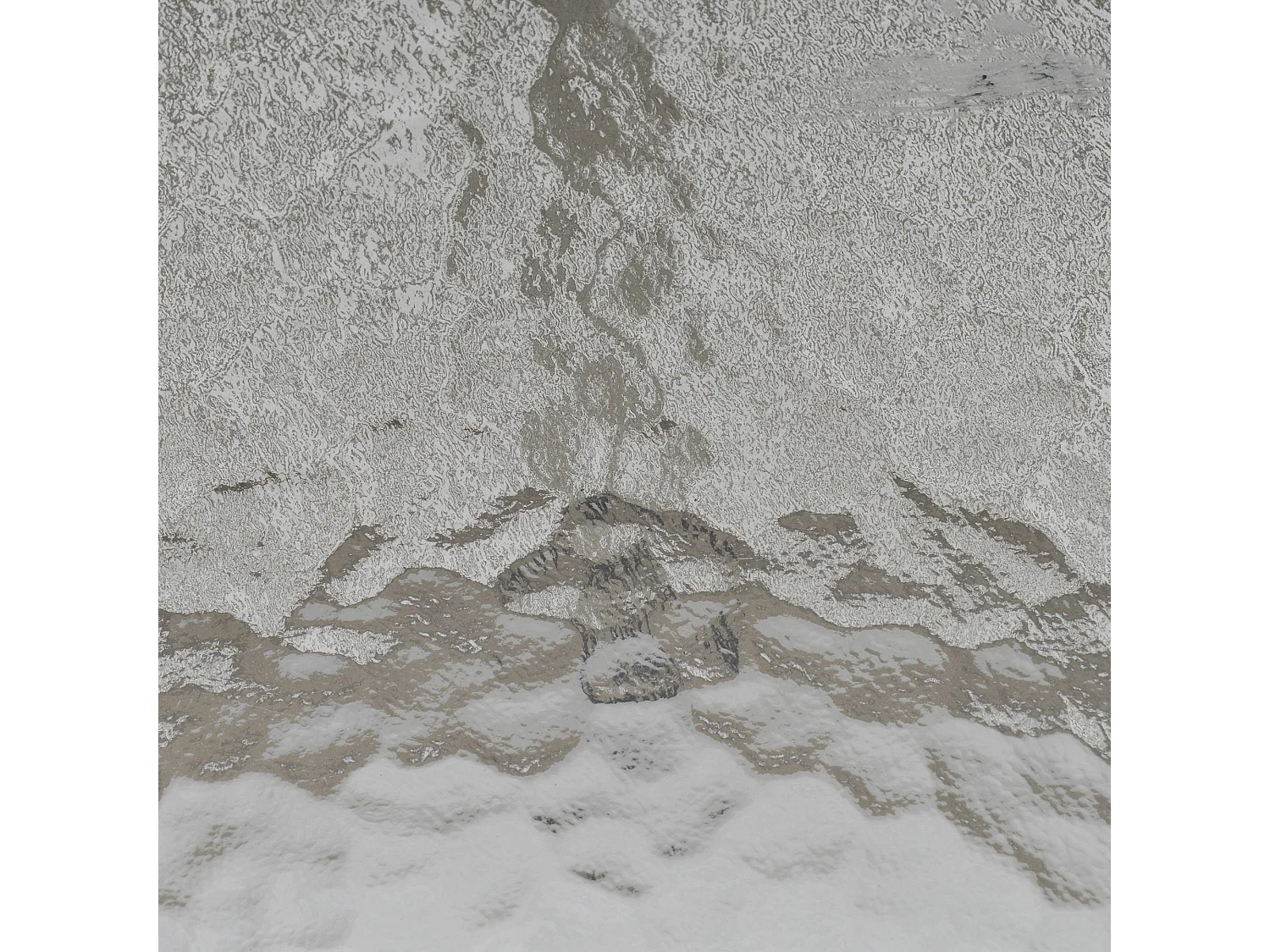 Set 2 sedie da giardino e tavolino stile boho in rattan colore caffè