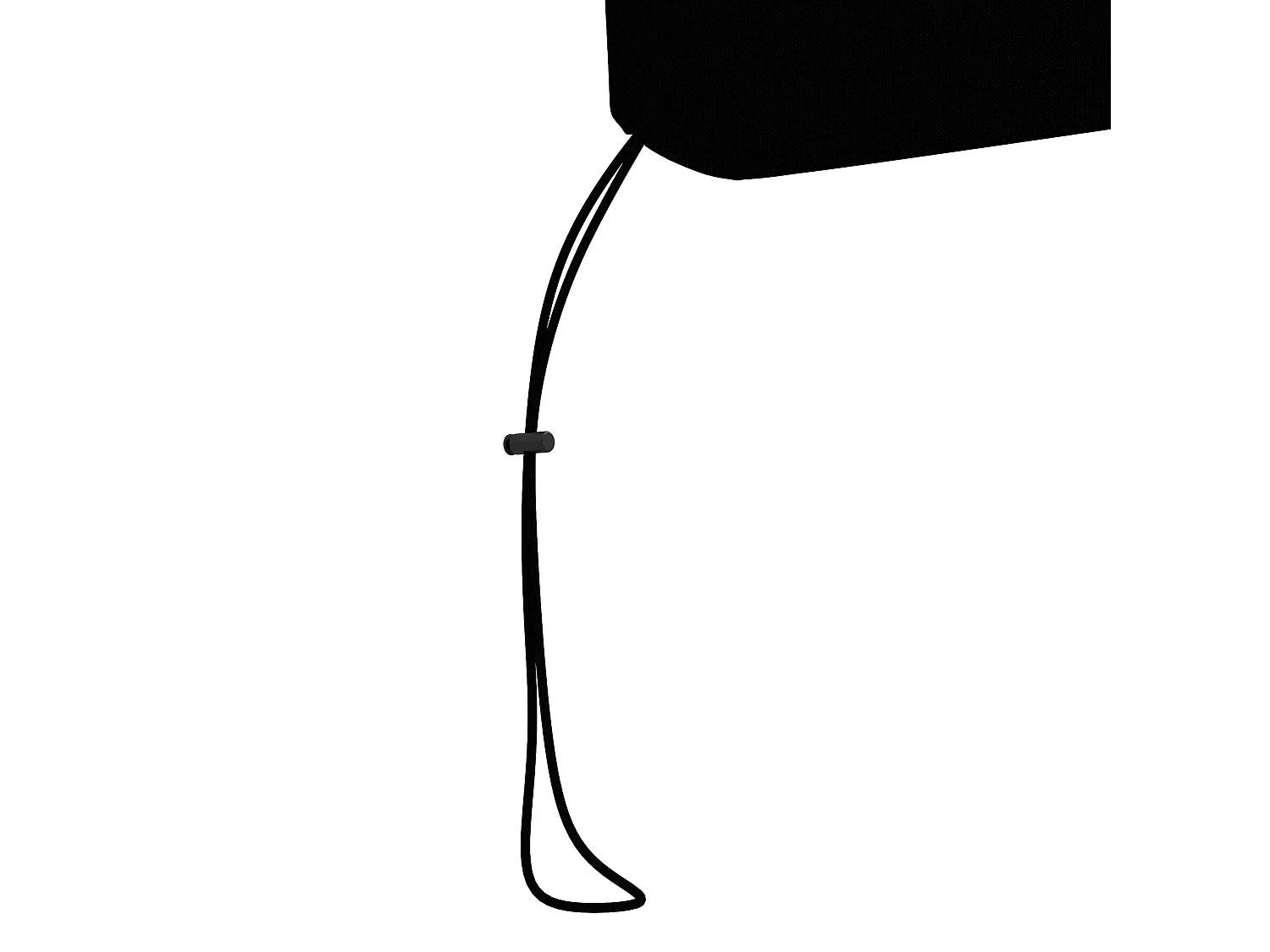 Copertura tavolo da ping pong 257x153x5 cm in polietilene nero