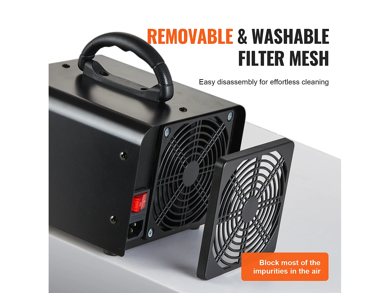 Générateur D'ozone SucceBuy, 24000 mg/h Machine à Ozone avec Minuterie de 0 à 120 Minutes