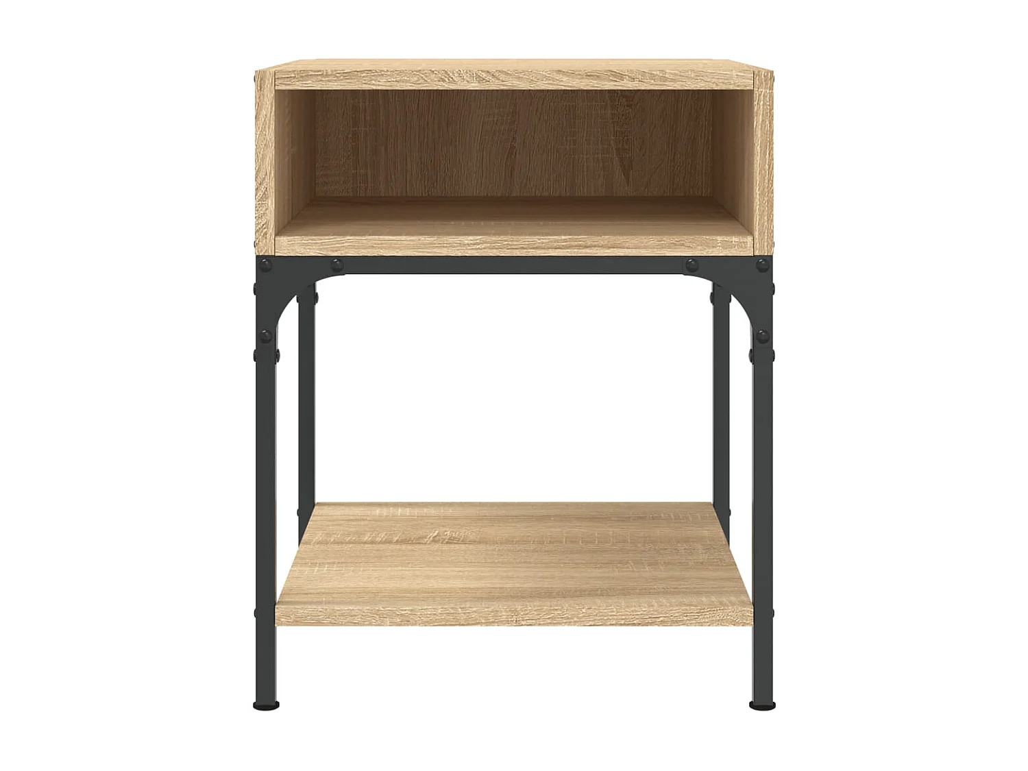 Marthe Helene  Tables de chevet 2 pcs chêne sonoma 40x41x50 cm bois ingénierie