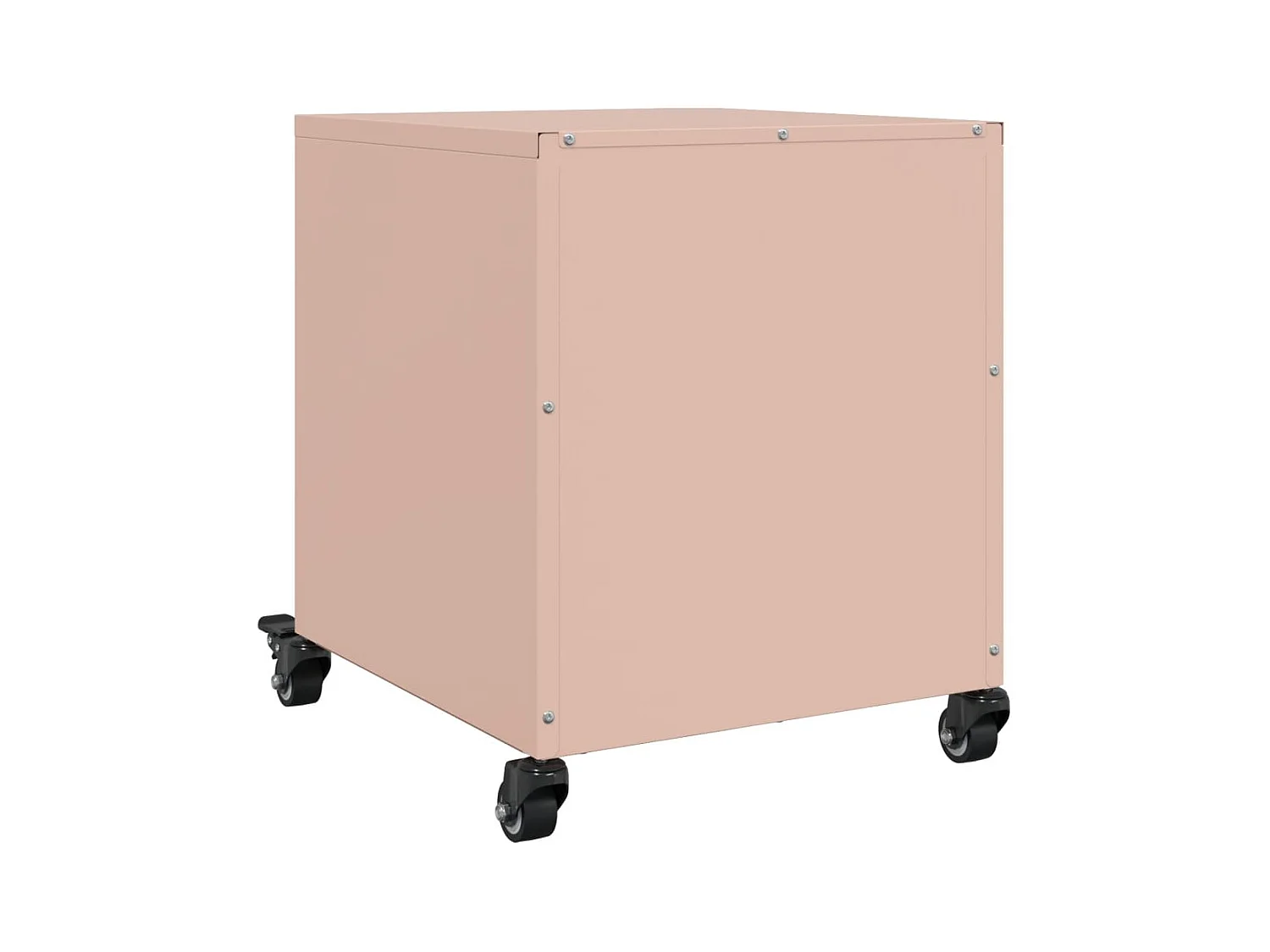 Roanoke  Tables de chevet 2 pcs rose 36x39x43,5 cm acier