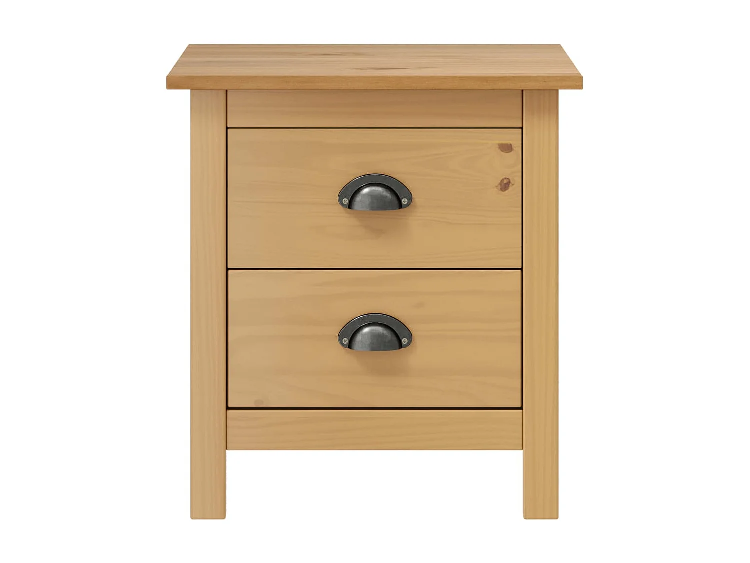 Jonathan  Tables de chevet ll 2 pcs 46x35x49,5 cm Bois de pin solide