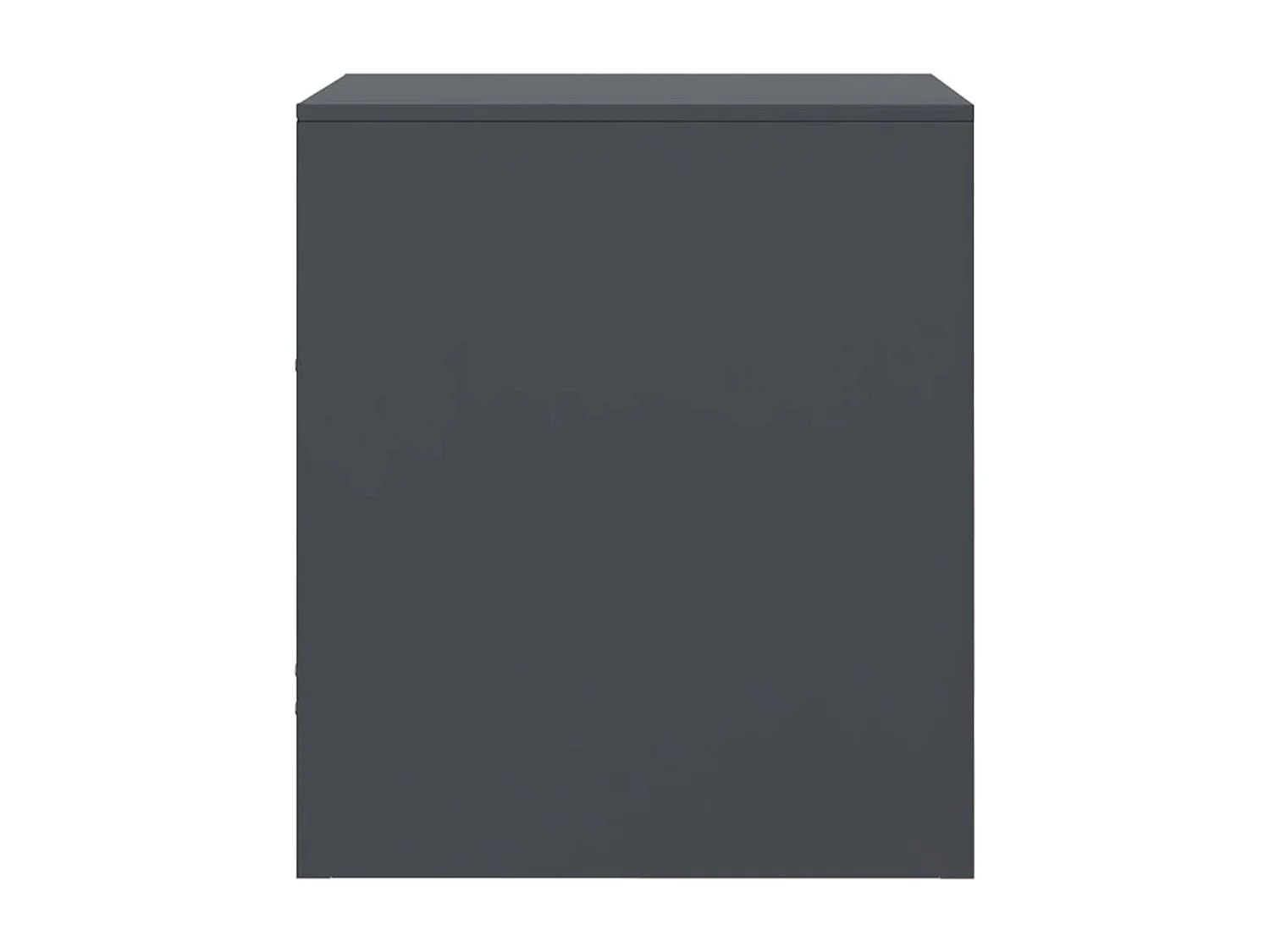 Elthor  Tables de chevet 2 pcs anthracite 34,5x39x44 cm acier