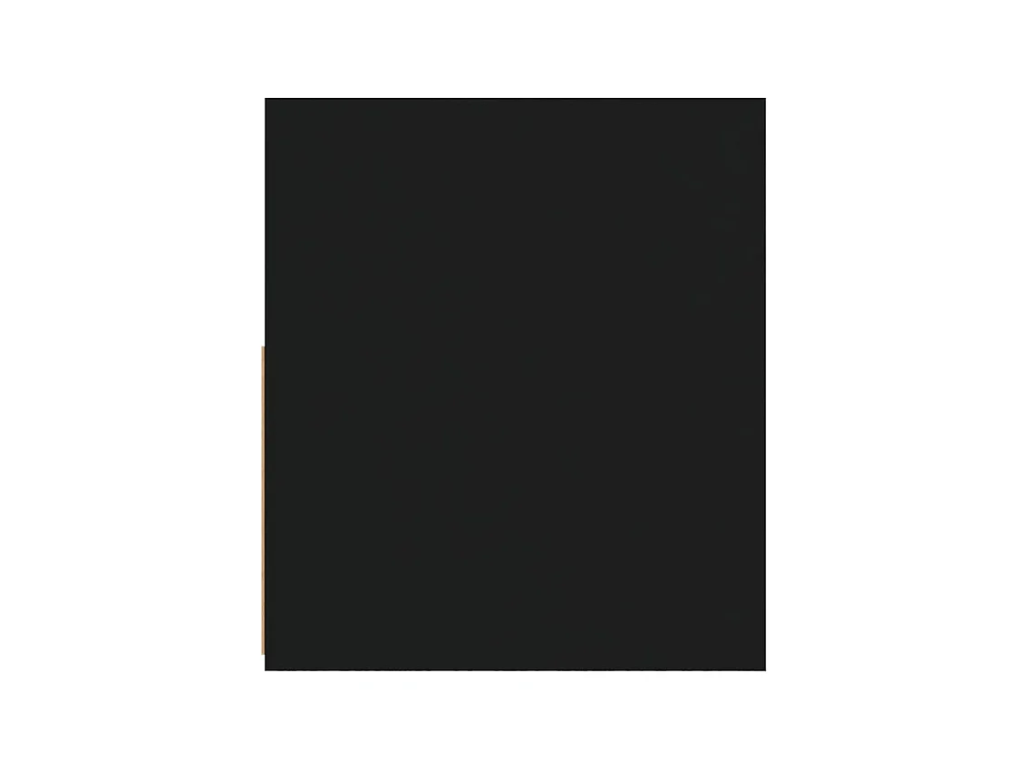 Julian  Tables de chevet 2 pcs avec LED Noir 60x35x40 cm