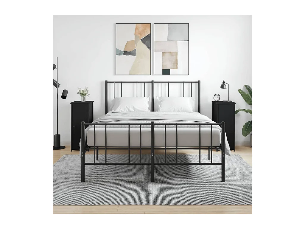 Kearney  Tables de chevet 2 pcs noir 32x42x80 cm bois d’ingénierie