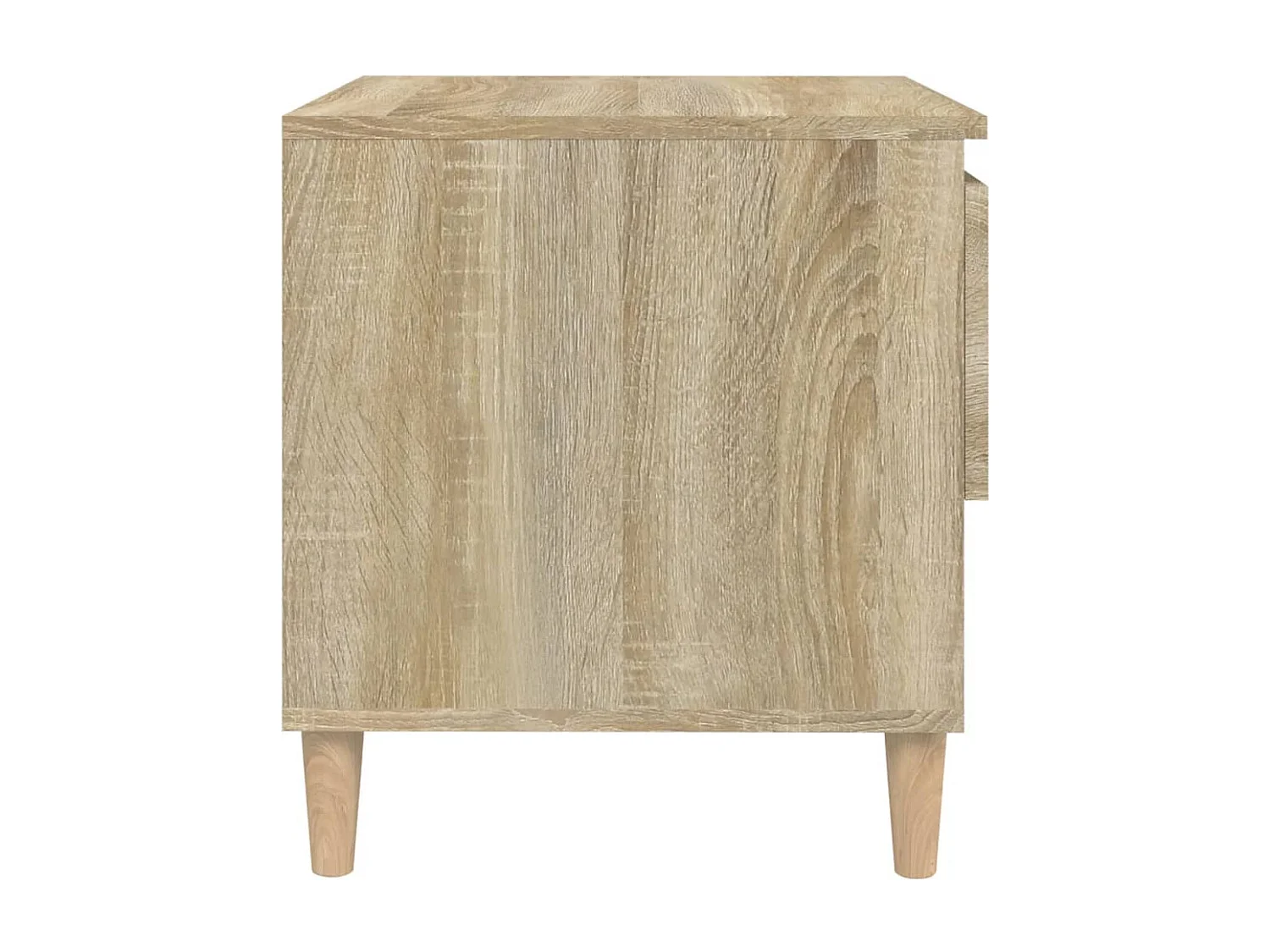 Galorn  Tables de chevet 2pcs Chêne sonoma 50x46x50cm Bois d’ingénierie