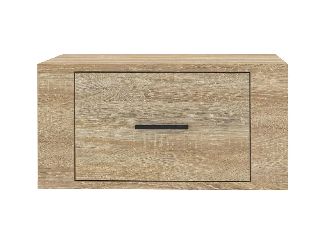 Culpeper  Tables de chevet murales 2 pcs Chêne sonoma 50x36x25 cm