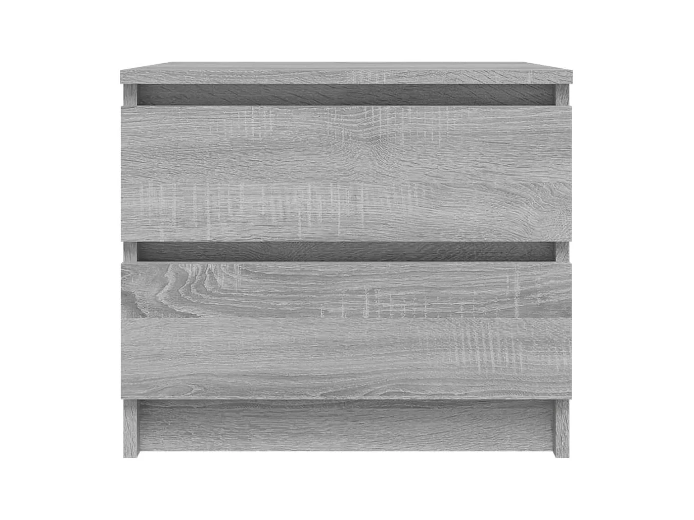 Weldon Spring  Table de chevet Sonoma gris 50x39x43,5 cm Bois d'ingénierie