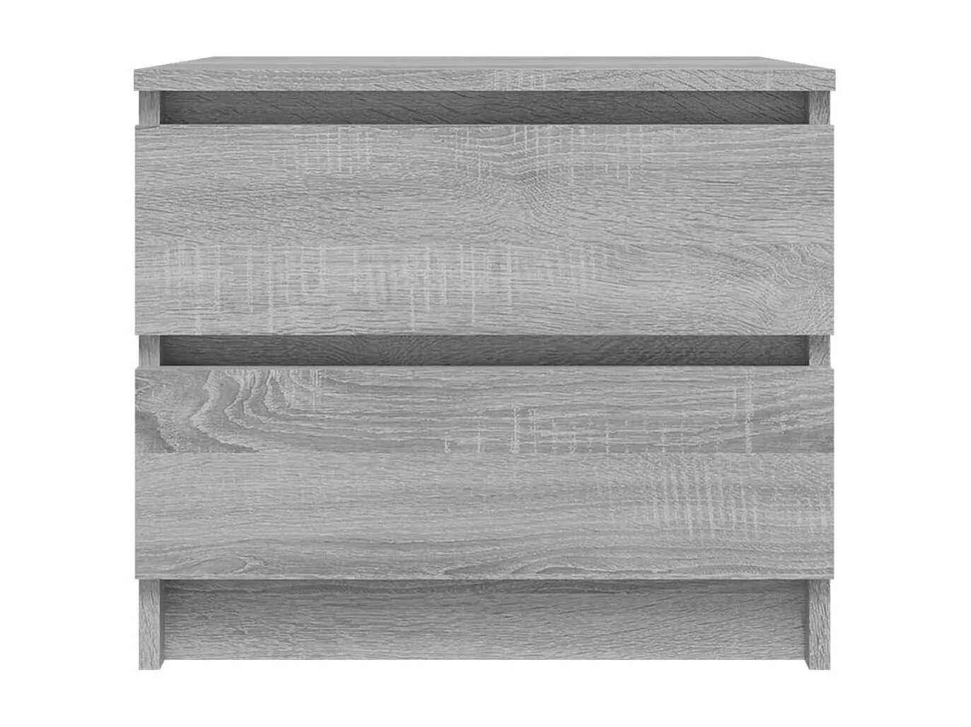 Weldon Spring  Table de chevet Sonoma gris 50x39x43,5 cm Bois d'ingénierie