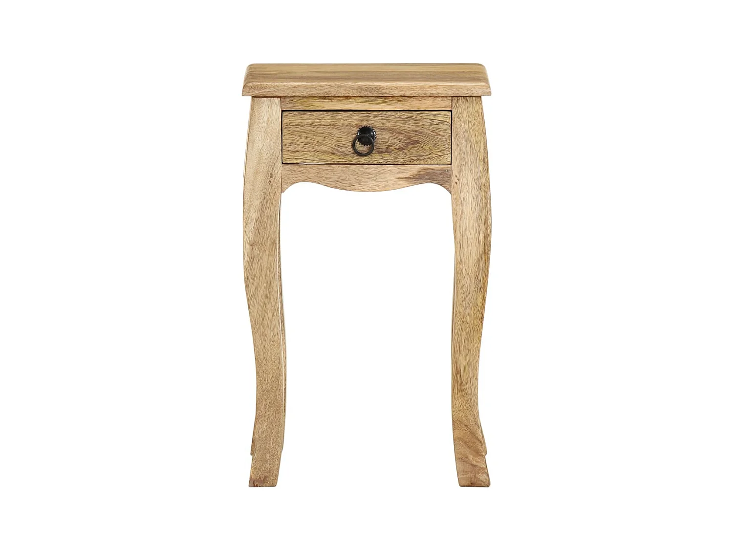 Paul-François-Claude  Table de chevet 28x28x46 cm Bois de manguier massif
