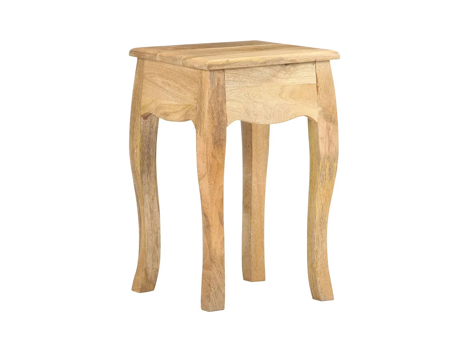 Paul-François-Claude  Table de chevet 28x28x46 cm Bois de manguier massif