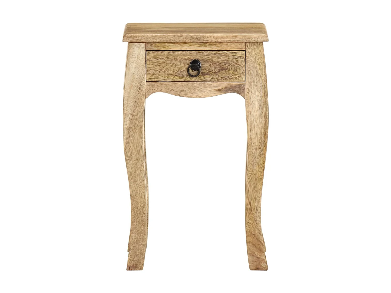 Paul-François-Claude  Table de chevet 28x28x46 cm Bois de manguier massif