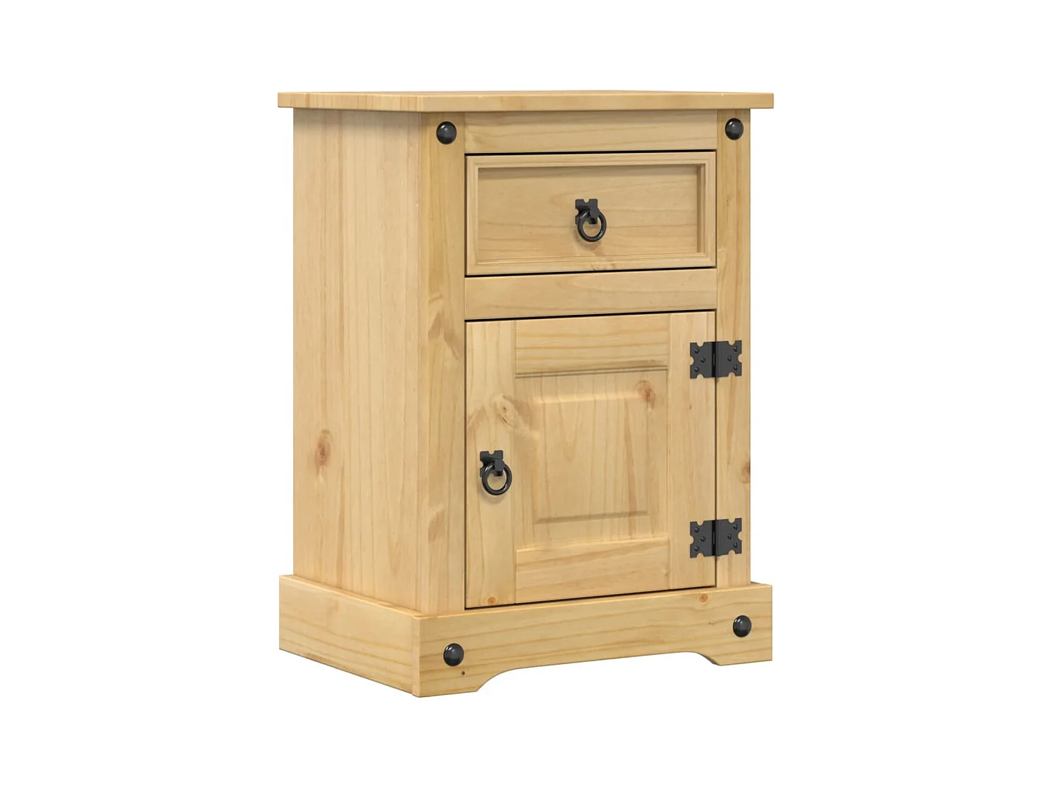 Garden Furniture -  Table de chevet Corona 45x35x64 cm bois de pin massif